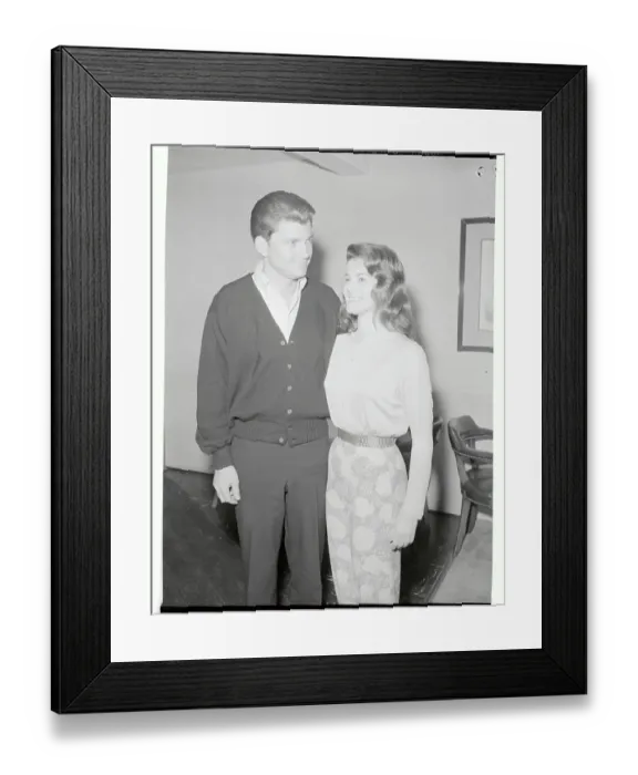 Framed Print : Ann-Margret with Bert Sugarman