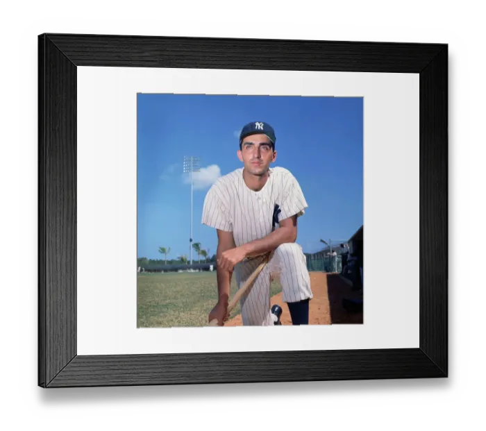 Framed Print : Portrait of Joe Pepitone Framed Print : Portrait of Joe Pepitone