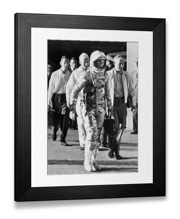 Framed Print : Astronaut John Glenn Framed Print : Astronaut John Glenn