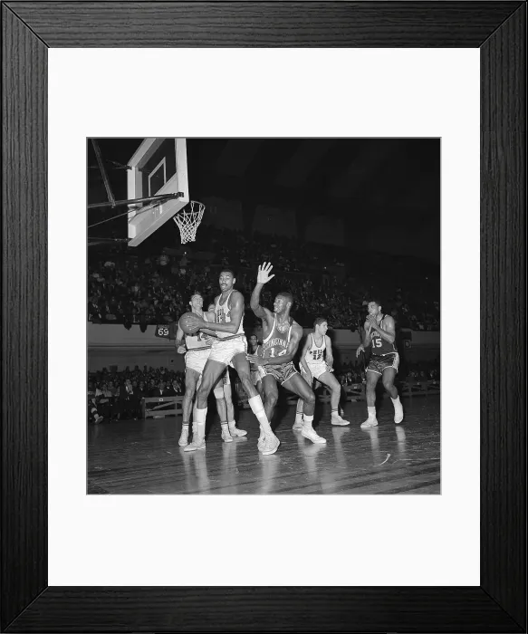 Framed Print : Oscar Robertson in Basketball Action