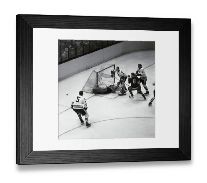 Framed Print : Rangers in Hockey Action at the Garden Framed Print : Rangers in Hockey Action at the Garden