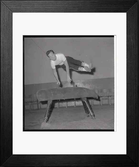 Framed Print : Singer Pat Boone Visiting London