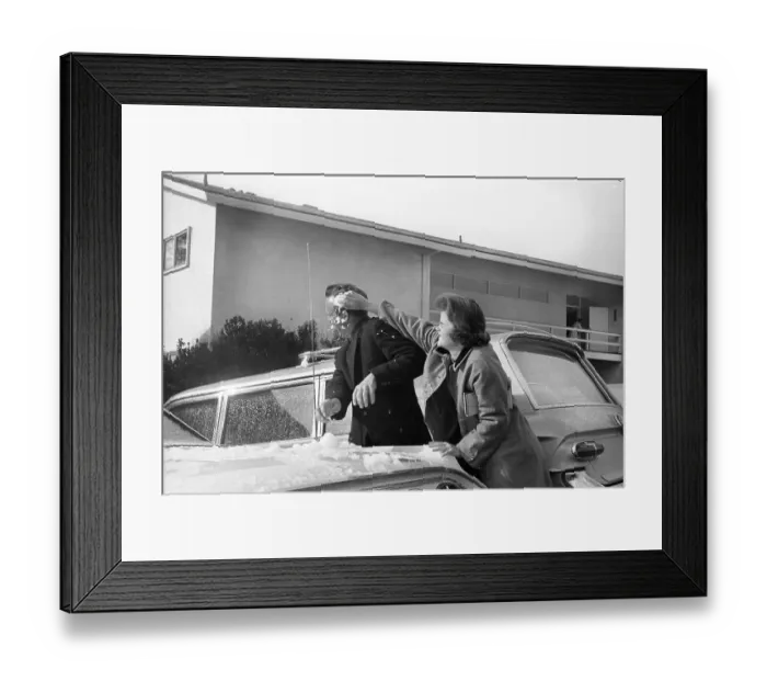 Framed Print : Arnold and Winnie Palmer Framed Print : Arnold and Winnie Palmer