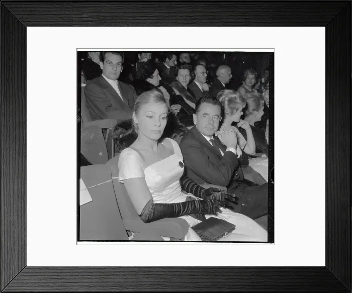 Framed Print : Parisian Movie Premier Framed Print : Parisian Movie Premier