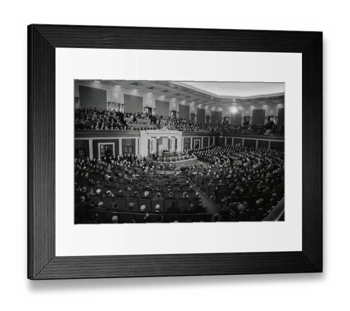 Framed Print : State of the Union Address Framed Print : State of the Union Address