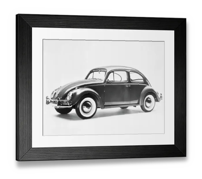 Framed Print : New German Volkswagen Beetle Framed Print : New German Volkswagen Beetle