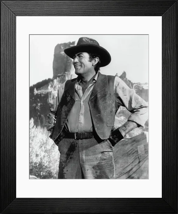 Framed Print : Gregory Peck in How the West Was Won Framed Print : Gregory Peck in How the West Was Won