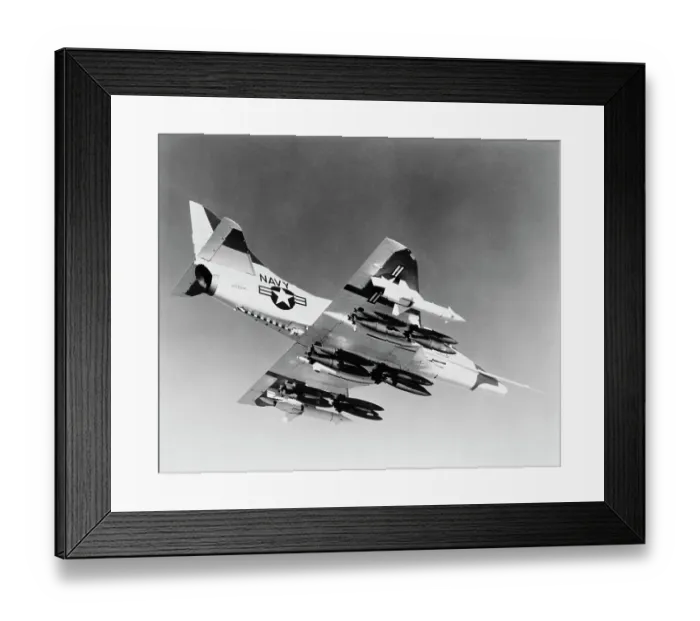 Framed Print : Navy War Plane with Missiles Framed Print : Navy War Plane with Missiles