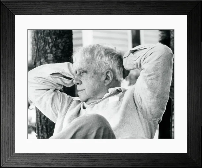 Framed Print : Poet Robert Frost Framed Print : Poet Robert Frost