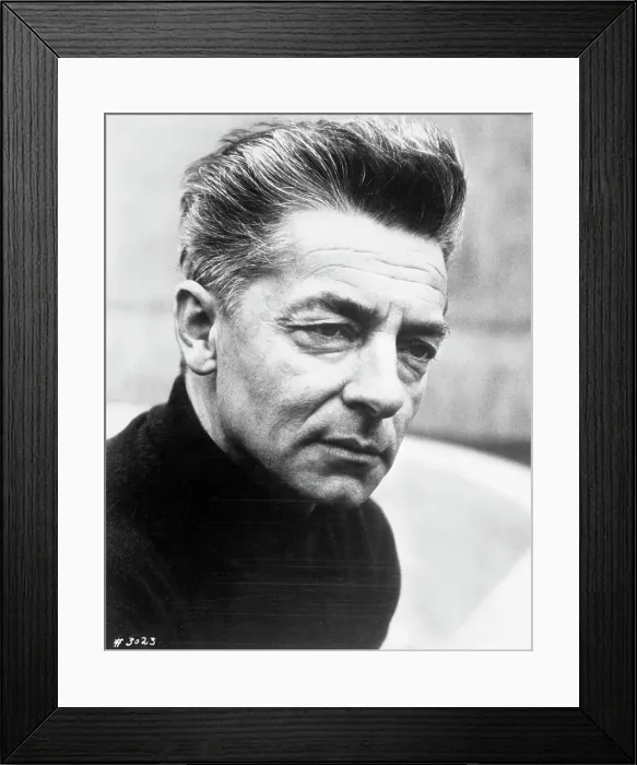 Framed Print : Orchestral Conductor Herbert von Karajan