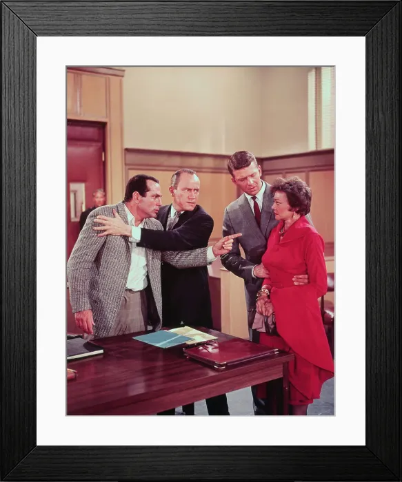 Framed Print : Sylvia Sidney, Robert Reed, E.G. Marshall, and Others Framed Print : Sylvia Sidney, Robert Reed, E.G. Marshall, and Others