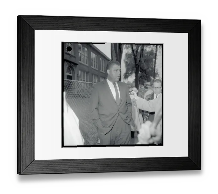 Framed Print : Portrait of Paul Zuber Framed Print : Portrait of Paul Zuber