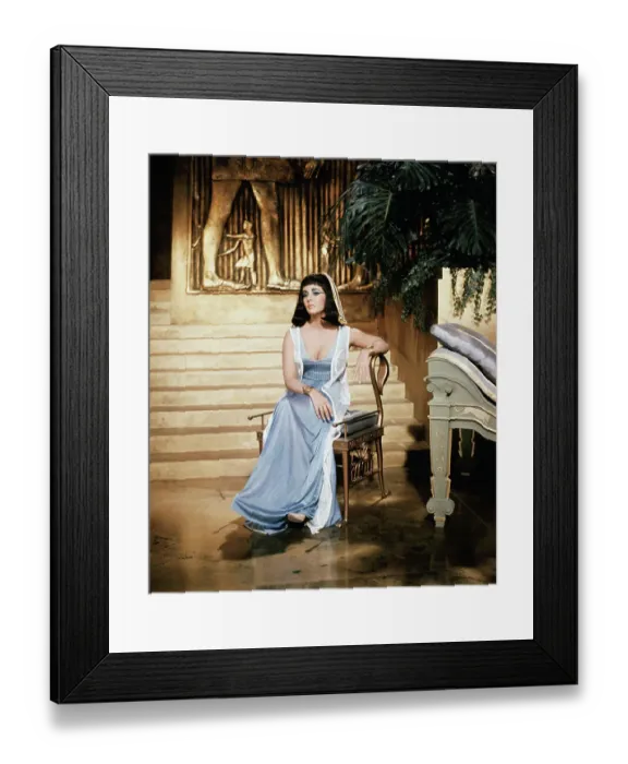 Framed Print : Elizabeth Taylor as Cleopatra