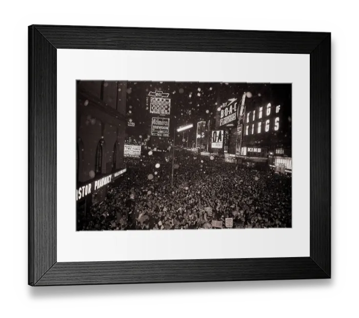 Framed Print : Time Square New Year Celebration Framed Print : Time Square New Year Celebration