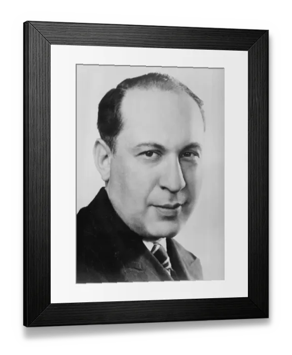 Framed Print : Portrait of Harold Clurman Framed Print : Portrait of Harold Clurman