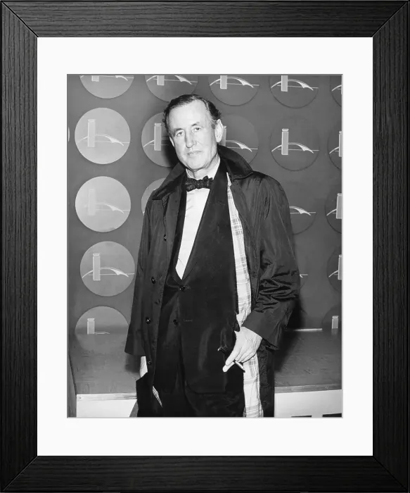 Framed Print : James Bond Author Ian Fleming Framed Print : James Bond Author Ian Fleming