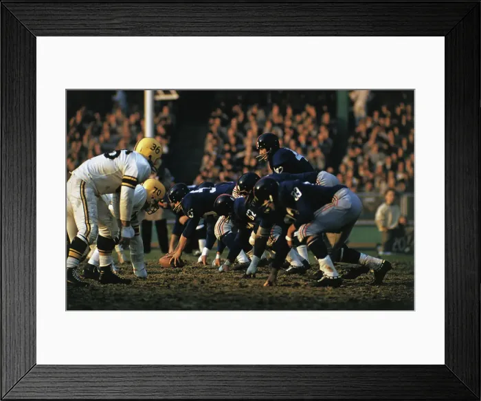 Framed Print : Green Bay Packers and New York Giants in Action Framed Print : Green Bay Packers and New York Giants in Action
