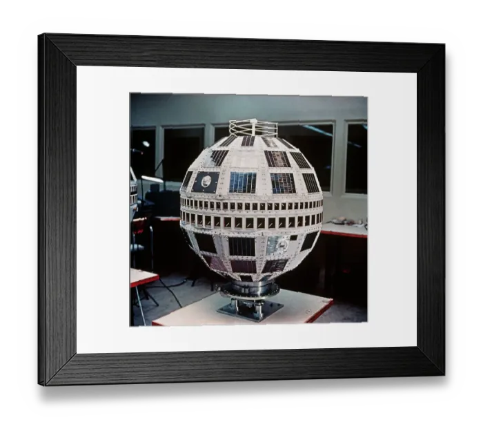 Framed Print : Telstar Communications Satellite Framed Print : Telstar Communications Satellite
