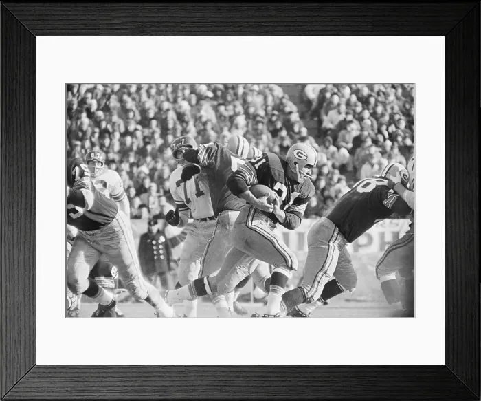 Framed Print : Green Bay Packers and New York Giants Football Game Framed Print : Green Bay Packers and New York Giants Football Game