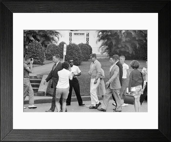 Framed Print : Secret Service Escorting President John F. Kennedy Framed Print : Secret Service Escorting President John F. Kennedy