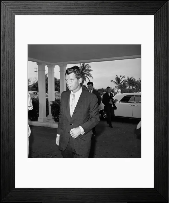 Framed Print : Robert Kennedy at St. Mary's Hospital Framed Print : Robert Kennedy at St. Mary's Hospital