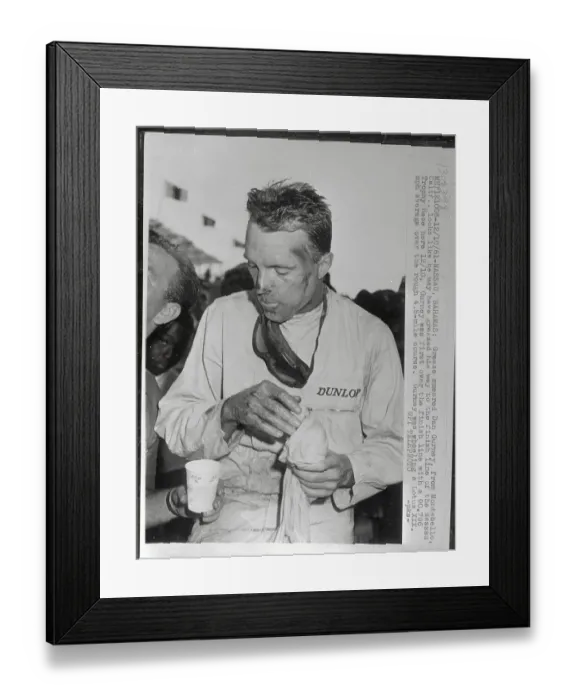 Framed Print : Race Driver Dan Gurney Framed Print : Race Driver Dan Gurney