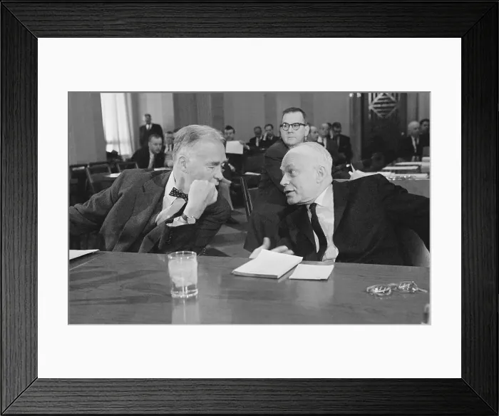 Framed Print : Christian A. Herter and Jacob Viner Framed Print : Christian A. Herter and Jacob Viner