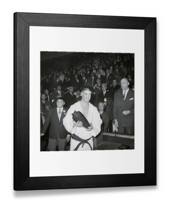 Framed Print : Judo Champion Anton Geesink Framed Print : Judo Champion Anton Geesink