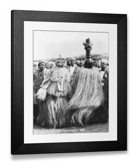 Framed Print : Devil Dancer In Sierra Leone Framed Print : Devil Dancer In Sierra Leone
