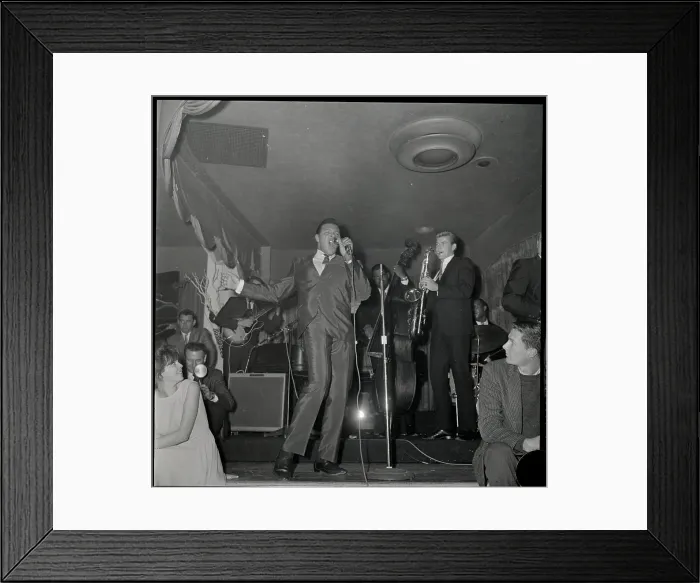 Framed Print : Chubby Checker Does The Twist Framed Print : Chubby Checker Does The Twist