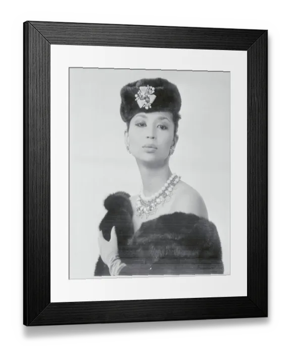 Framed Print : Woman Modeling Jewelry Framed Print : Woman Modeling Jewelry