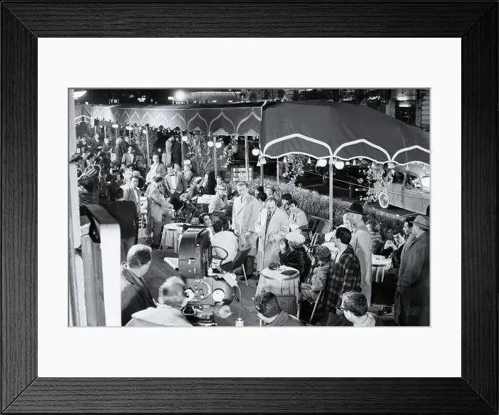 Framed Print : Filming Kirk Douglas Edward Robinson Framed Print : Filming Kirk Douglas Edward Robinson