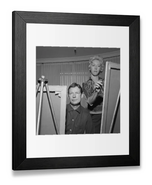Framed Print : Painting Natalie Wood Framed Print : Painting Natalie Wood