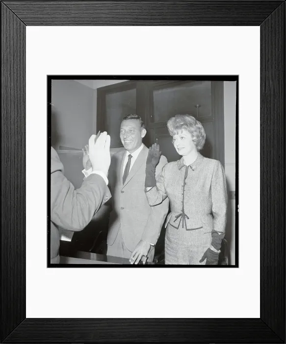Framed Print : Lucille Ball and Gary Morton Framed Print : Lucille Ball and Gary Morton