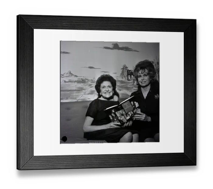 Framed Print : Suzy And Louella Parsons Sitting Framed Print : Suzy And Louella Parsons Sitting