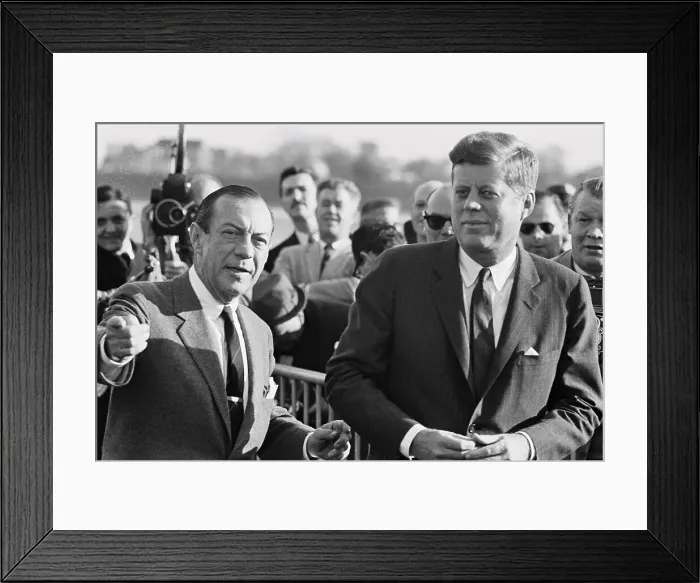Framed Print : Robert F. Wagner With President John F. Kennedy Framed Print : Robert F. Wagner With President John F. Kennedy