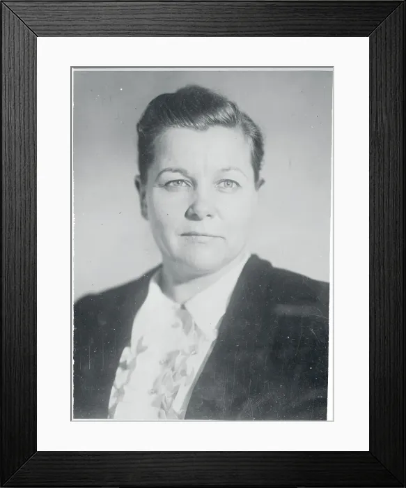 Framed Print : Portrait of Ekaterina Furtseva