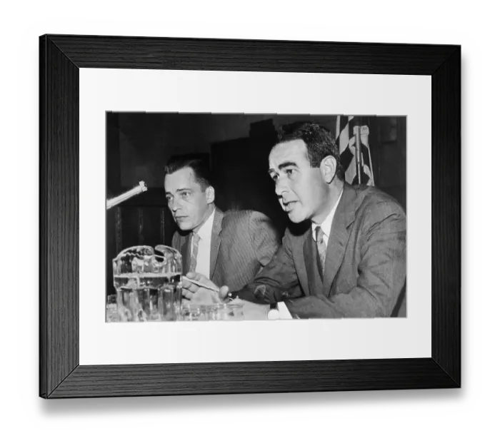 Framed Print : Senator Harrison Williams Speaking at a Hearing Framed Print : Senator Harrison Williams Speaking at a Hearing