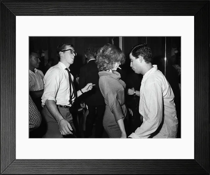 Framed Print : People Dance the Twist Framed Print : People Dance the Twist