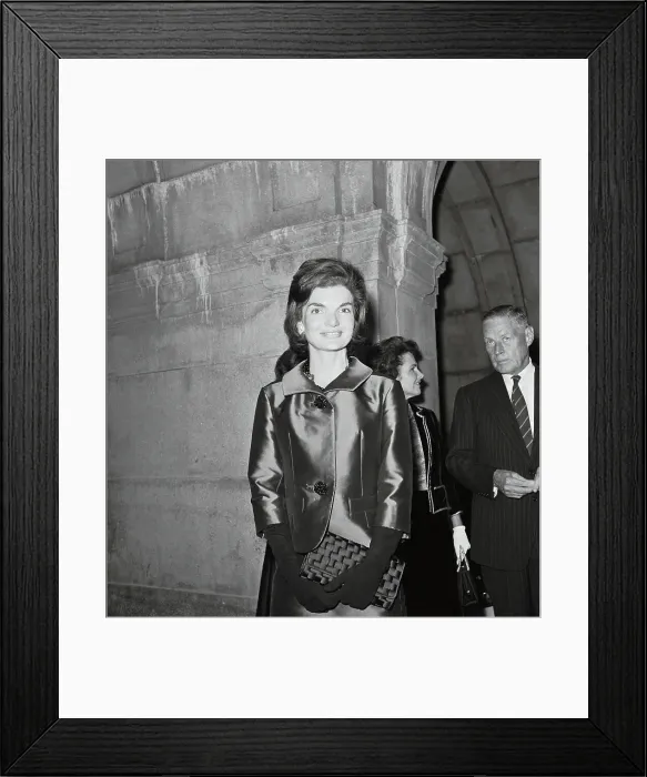 Framed Print : Portrait of Jacqueline Kennedy
