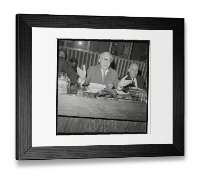 Framed Print : Valerin Zorin Sitting at His Desk Framed Print : Valerin Zorin Sitting at His Desk