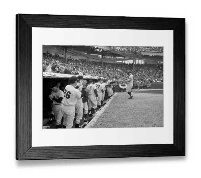 Framed Print : Roger Maris Approaching Dugout Framed Print : Roger Maris Approaching Dugout