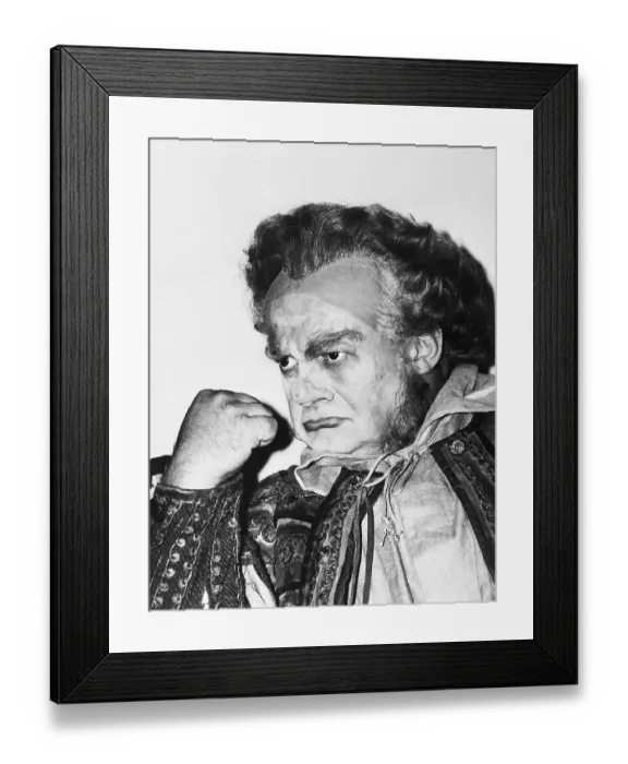 Framed Print : Opera Singer Tito Gobbi Framed Print : Opera Singer Tito Gobbi