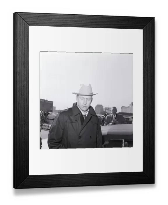 Framed Print : Mickey Mantle Wearing A Hat Framed Print : Mickey Mantle Wearing A Hat