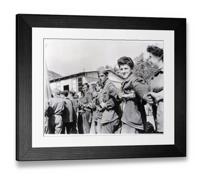 Framed Print : Yugoslavian Workers Folk Dancing Framed Print : Yugoslavian Workers Folk Dancing