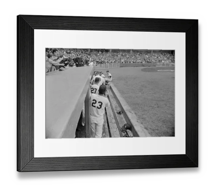 Framed Print : Roger Maris Smiling After Home Run