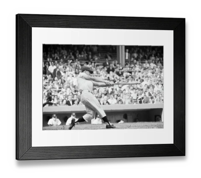 Framed Print : Roger Maris Surpasses Ruth's Record