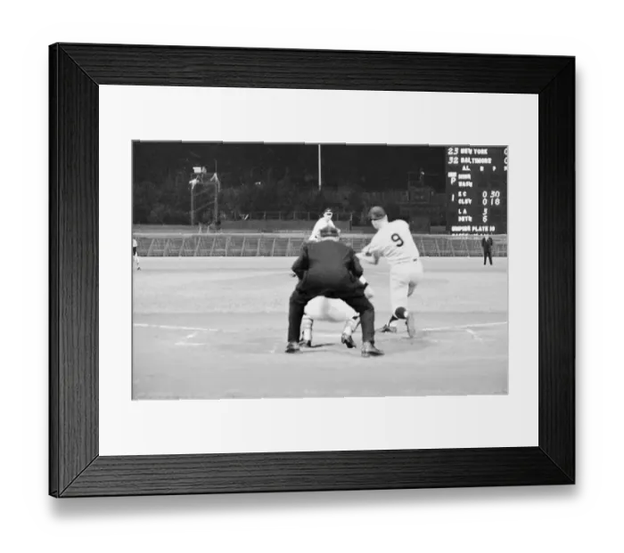 Framed Print : Roger Maris Hitting 59th Home Run Framed Print : Roger Maris Hitting 59th Home Run