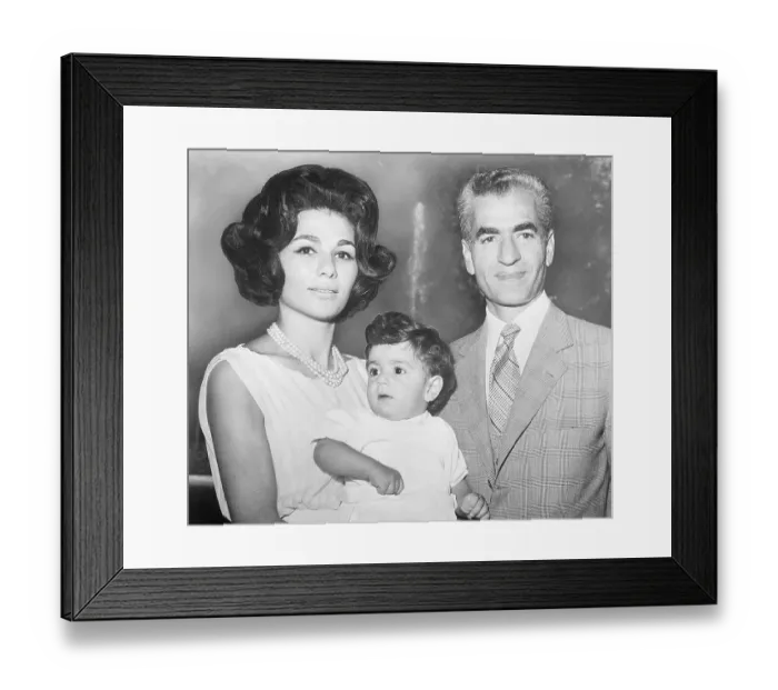 Framed Print : Shah Reza Pahlevi with Family Framed Print : Shah Reza Pahlevi with Family