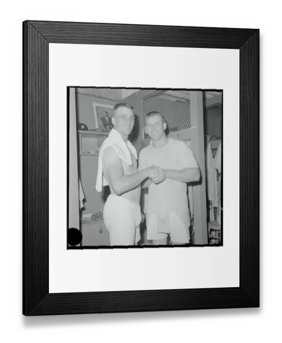 Framed Print : Roger Maris and Mickey Mantle Framed Print : Roger Maris and Mickey Mantle